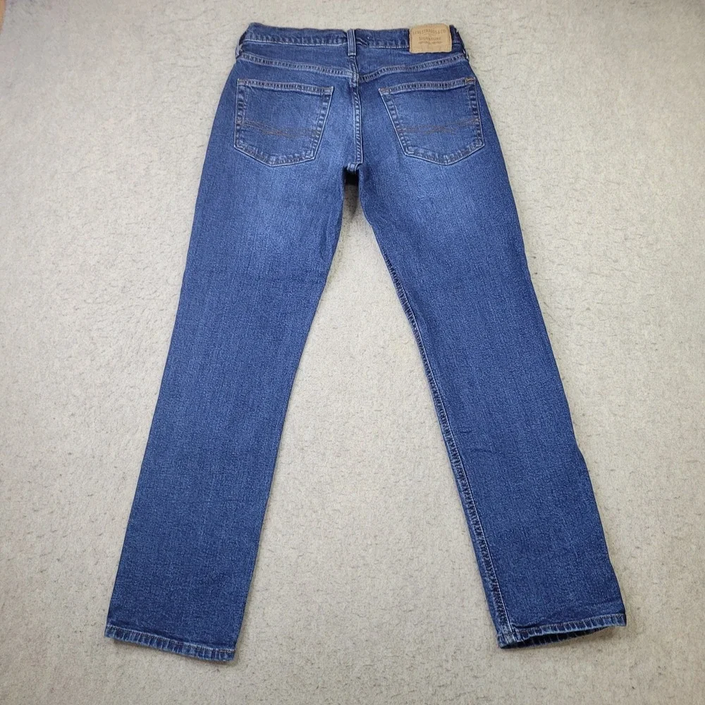 Levi Strauss Signature Jeans Men's 30x30 Athletic Fit Straight Leg‎ Blue Denim